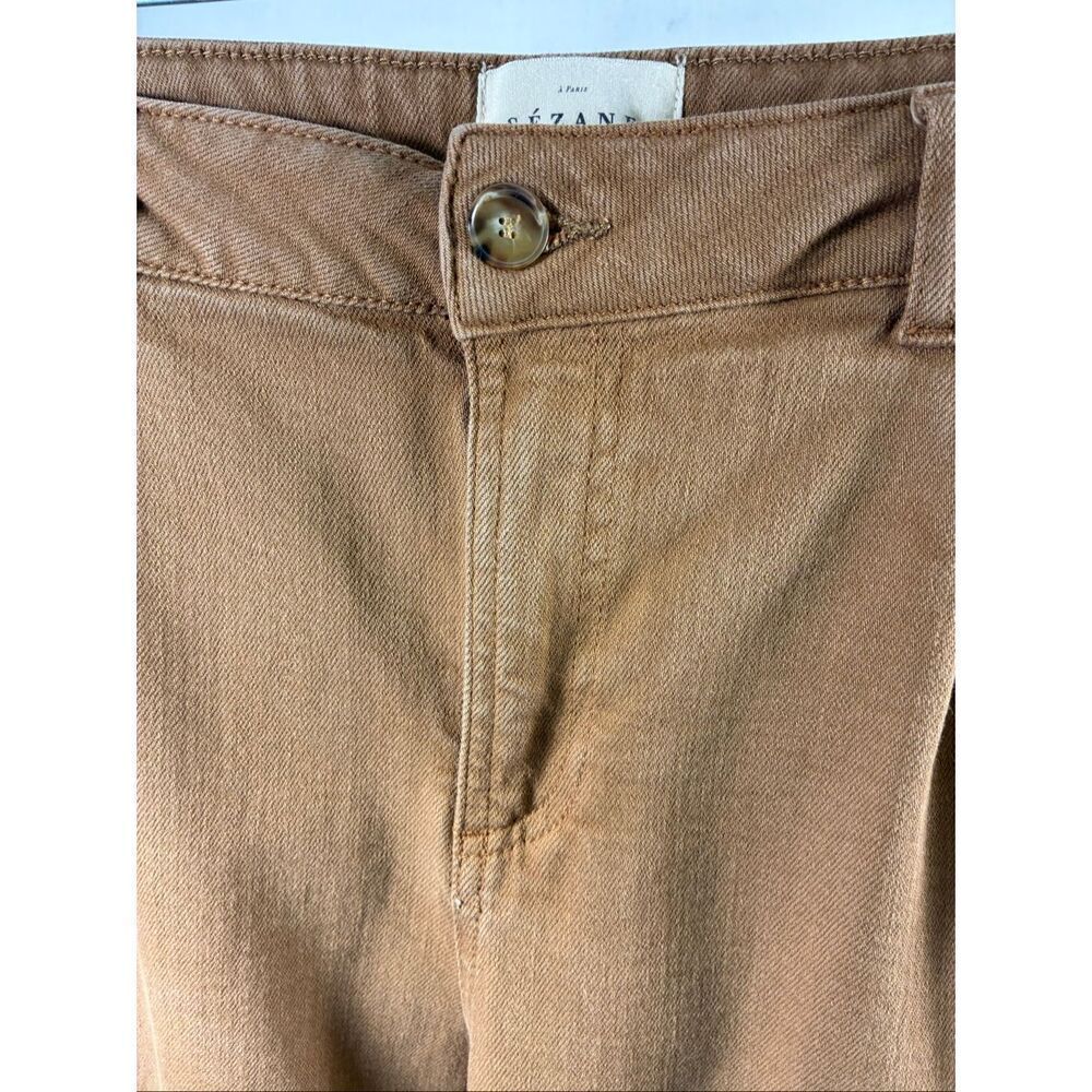 Sezane Chino Pants in Burnt Orange Size 40 (US 8) - Picture 2 of 10